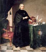Antonio Carnicero Portrait of Pedro Rodreguez de Campomanes oil painting on canvas